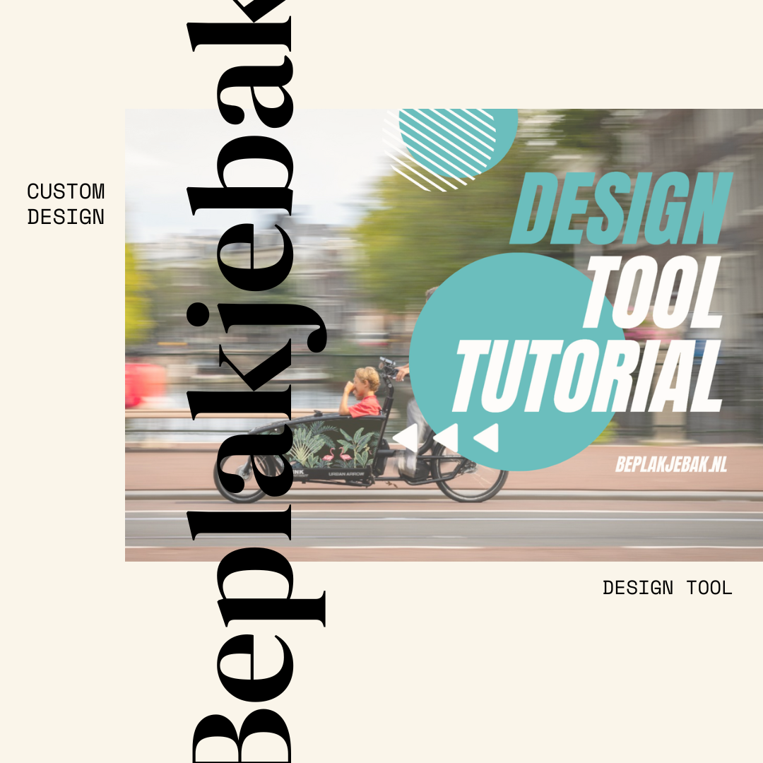 Ontdek de nieuwe Design Tool van Beplakjebak!