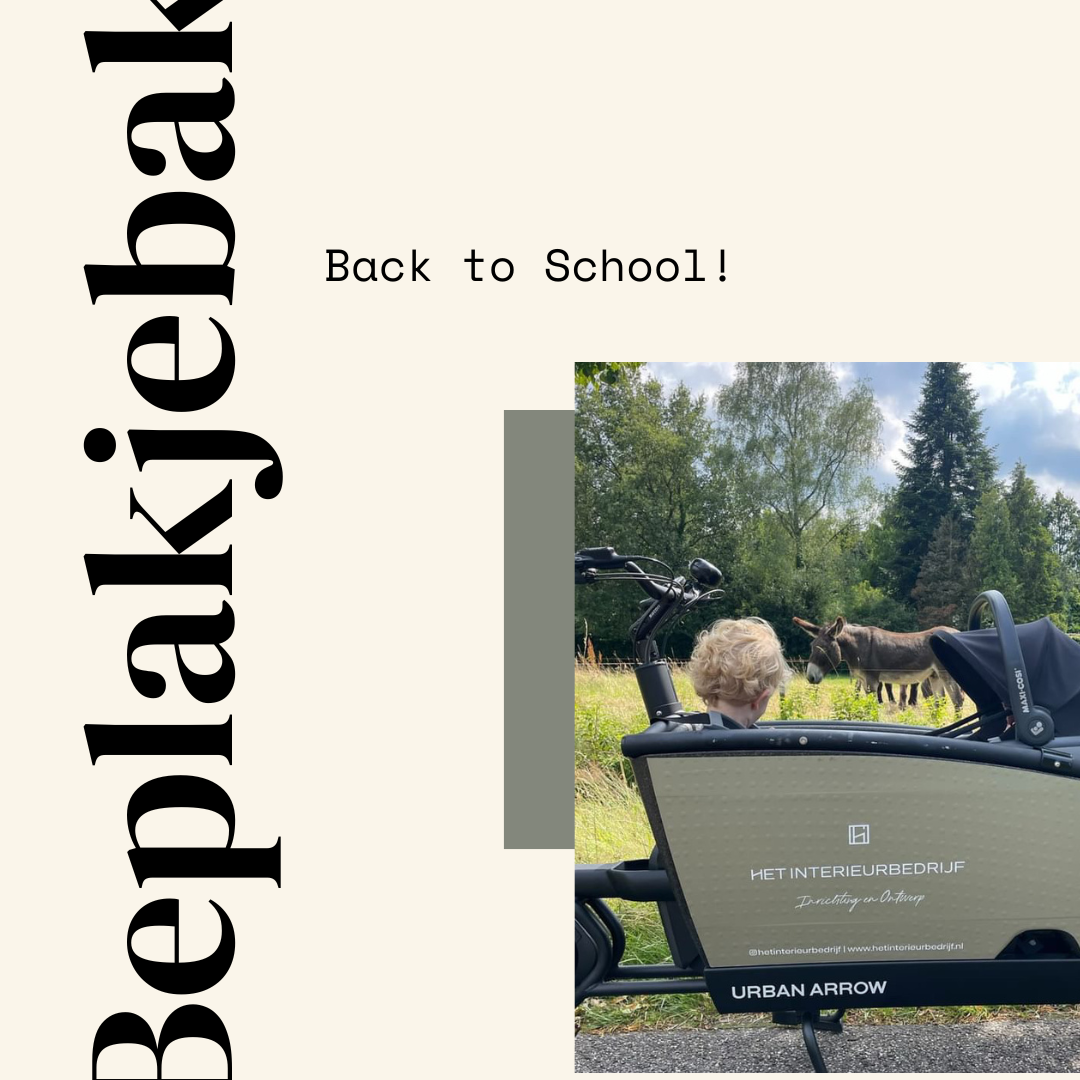 Back to School: Met je Bakfiets weer terug in het ritme!