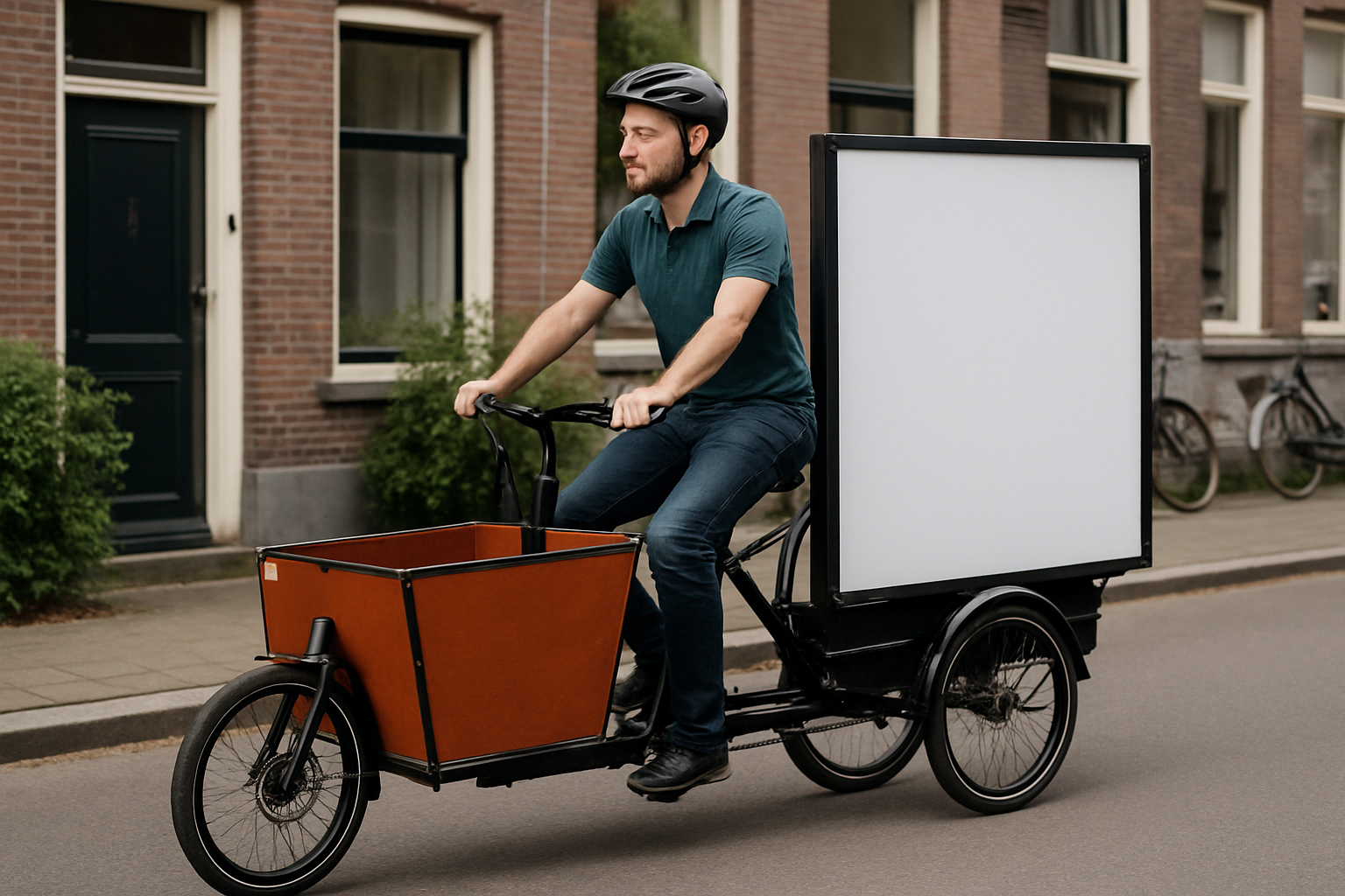 Mobiele Reclame 2026: Waarom Bakfietsen de Toekomst Zijn