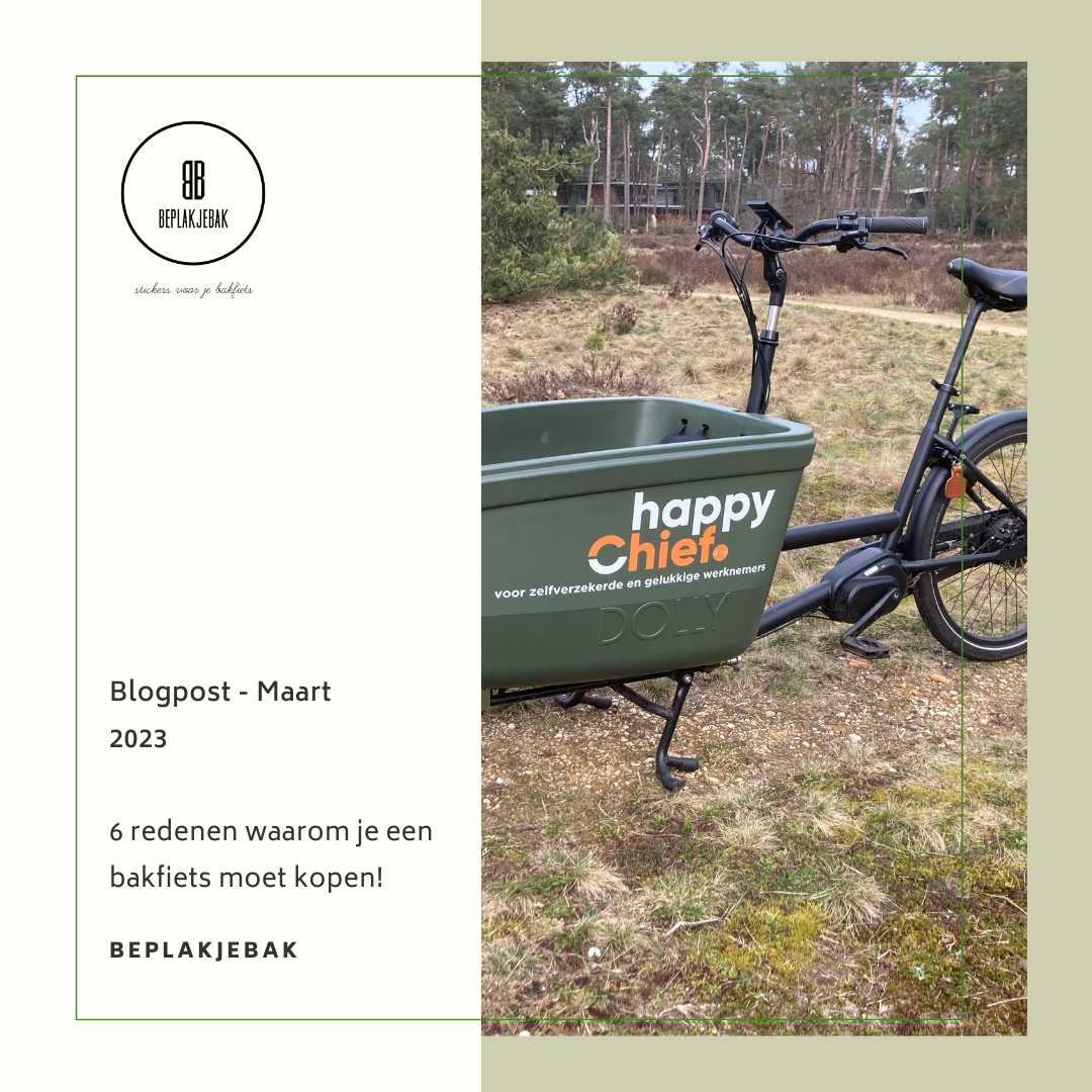 6 redenen waarom je een bakfiets moet kopen