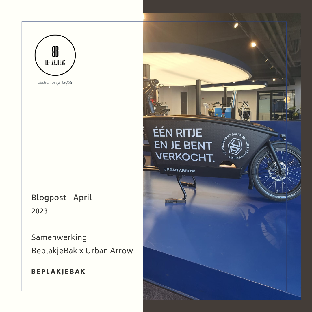 Samenwerking Beplakjebak x Urban Arrow