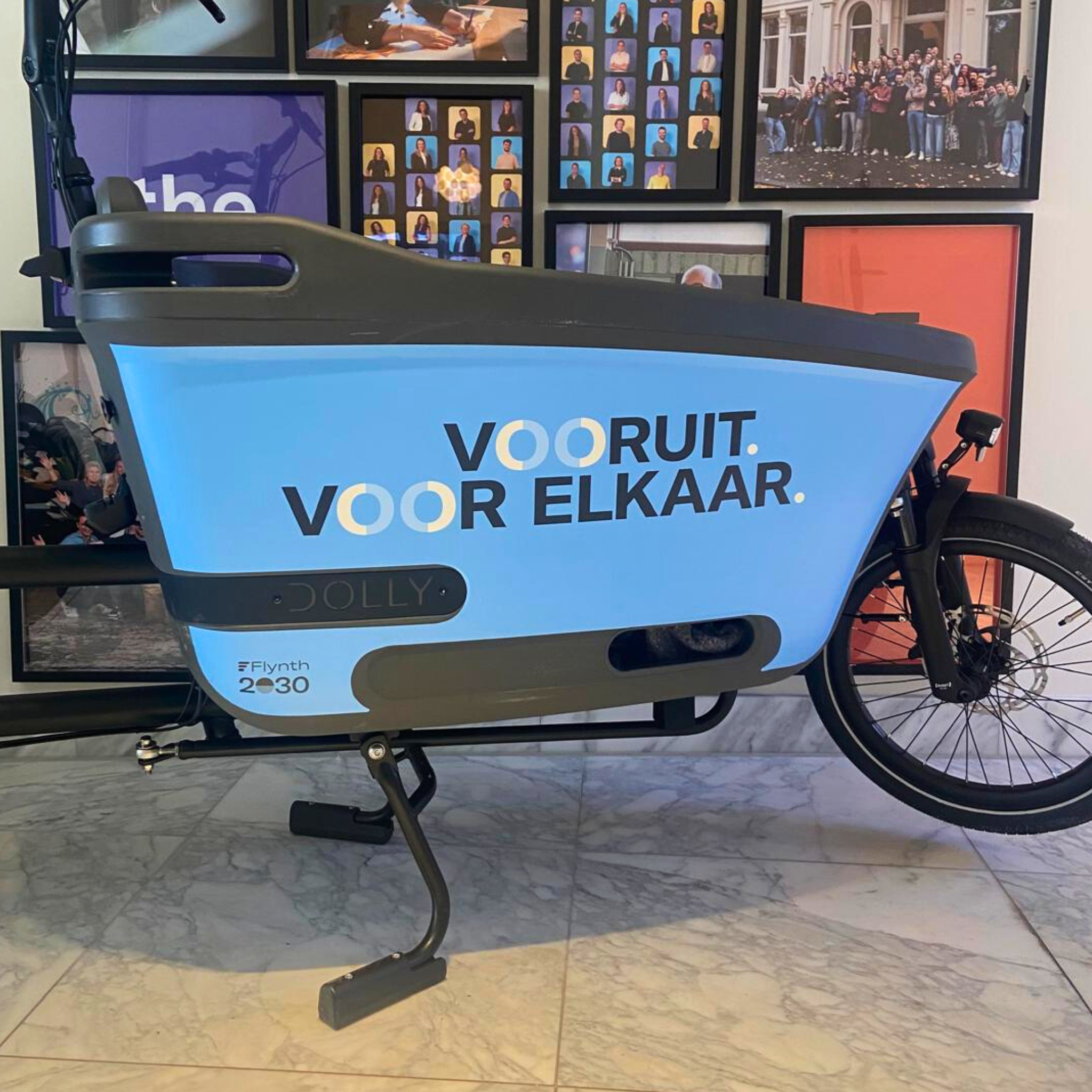 Eigen Ontwerp Bakfiets Sticker voor Dolly JOY bakfiets