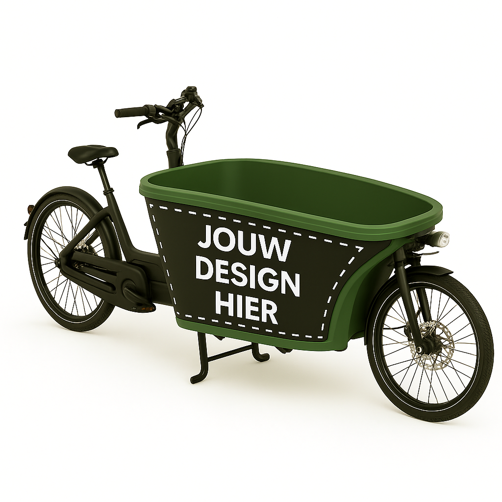 Eigen Ontwerp Bakfiets Sticker voor Dolly Bakfiets