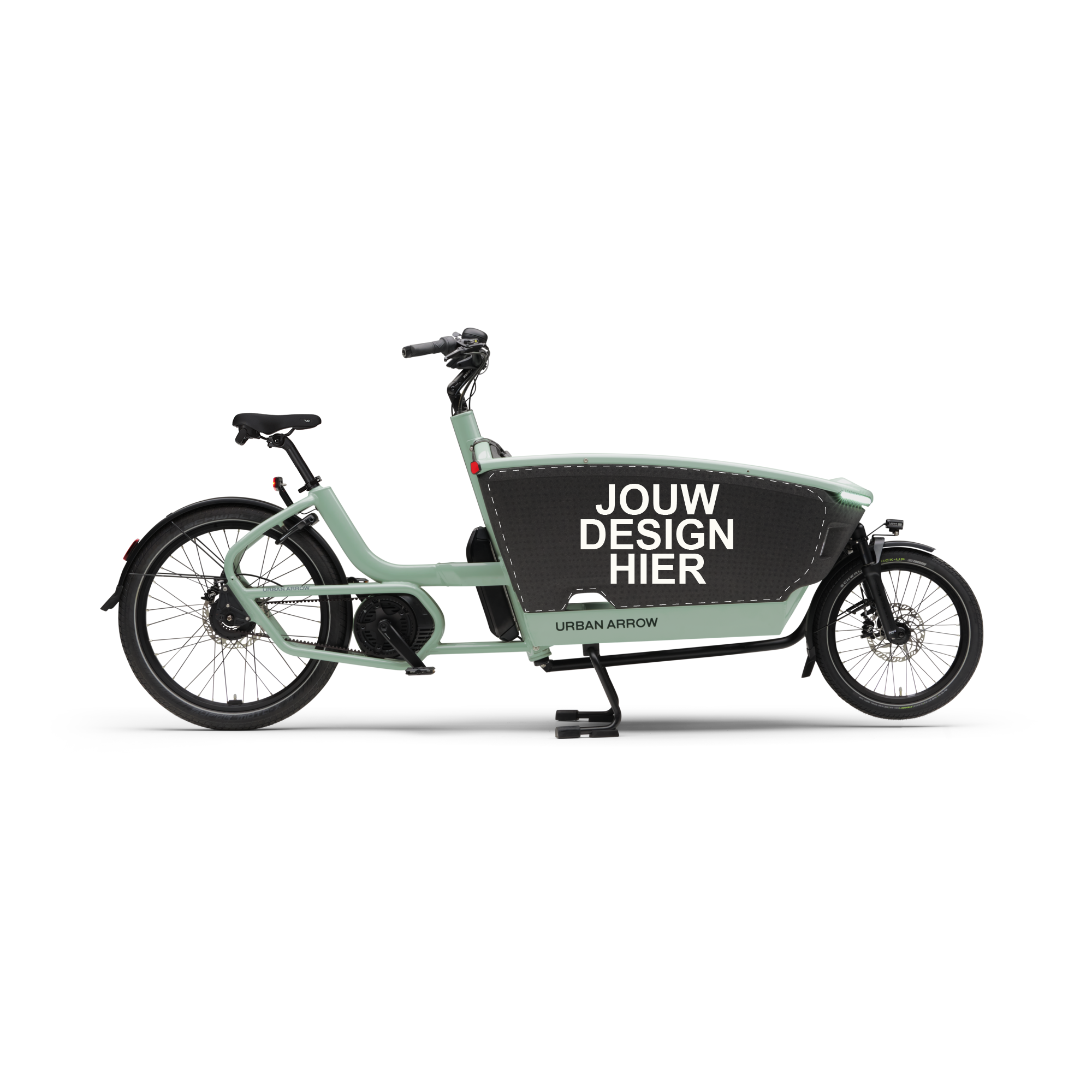 Eigen Ontwerp Bakfiets Sticker voor Urban Arrow FamilyNext