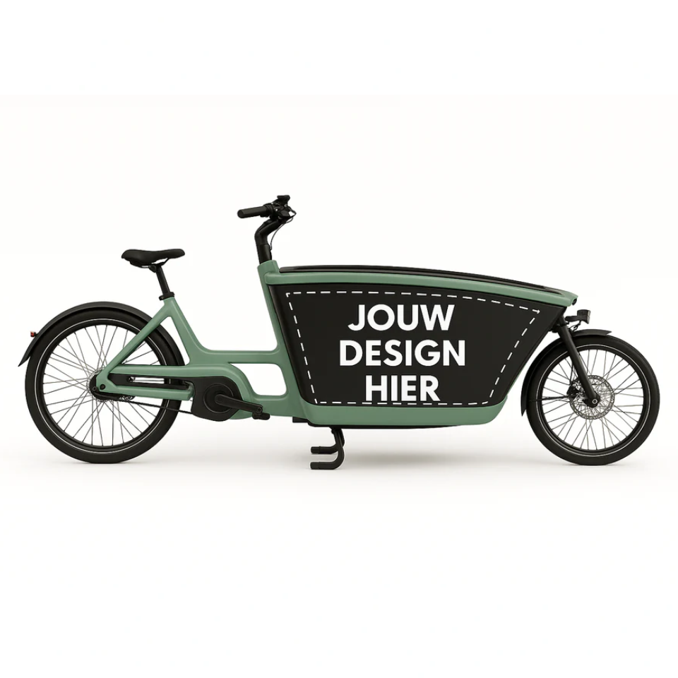 Eigen Ontwerp Bakfiets Sticker voor Urban Arrow Family NEXT