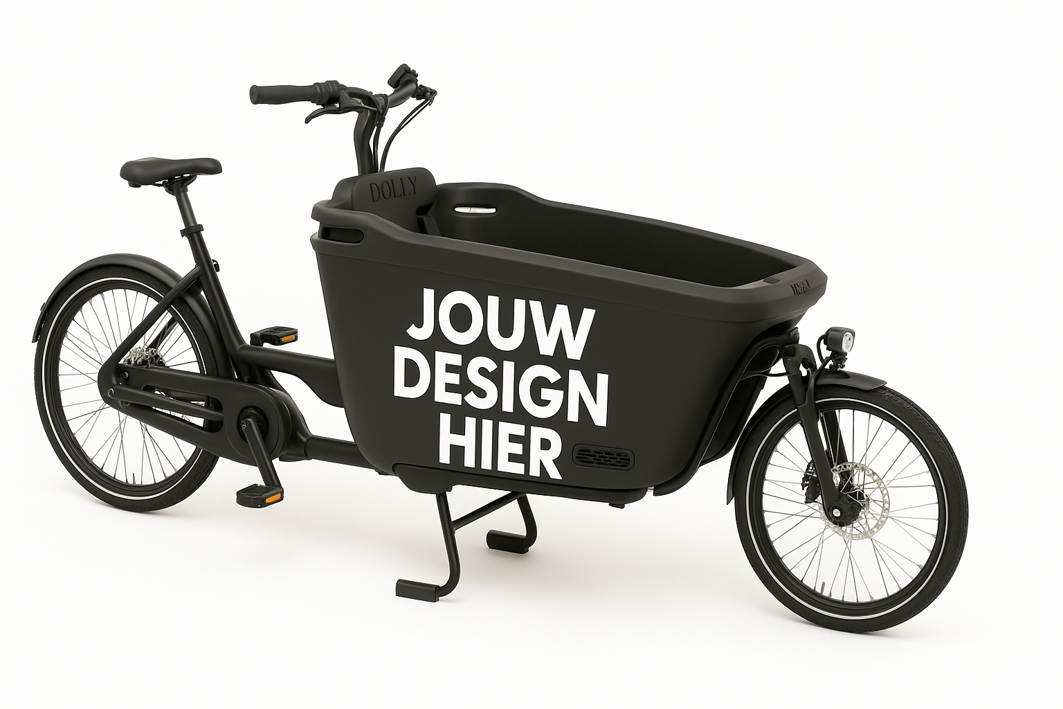 Eigen Ontwerp Bakfiets Sticker voor Dolly JOY bakfiets