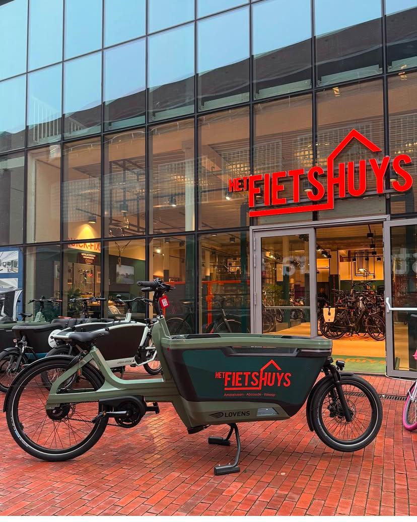 Eigen Ontwerp Bakfiets Sticker voor Lovens