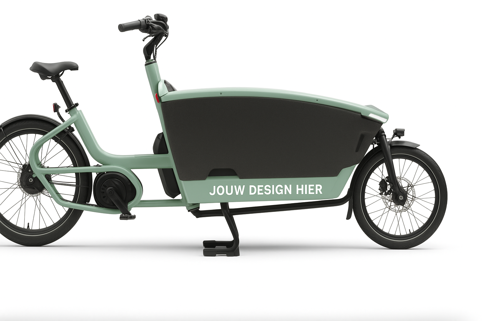 Bestickering - Onderkant Bakfiets voor Urban Arrow Family | Beplakjebak.nl