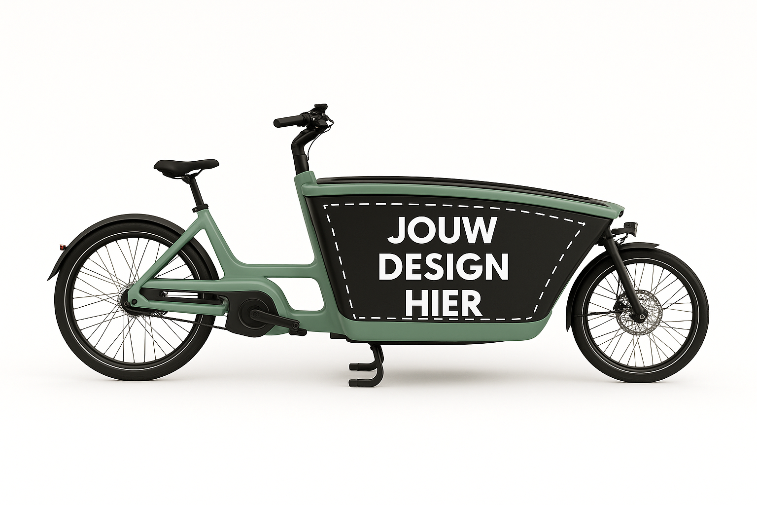 Eigen Ontwerp Bakfiets Sticker voor Urban Arrow Family NEXT