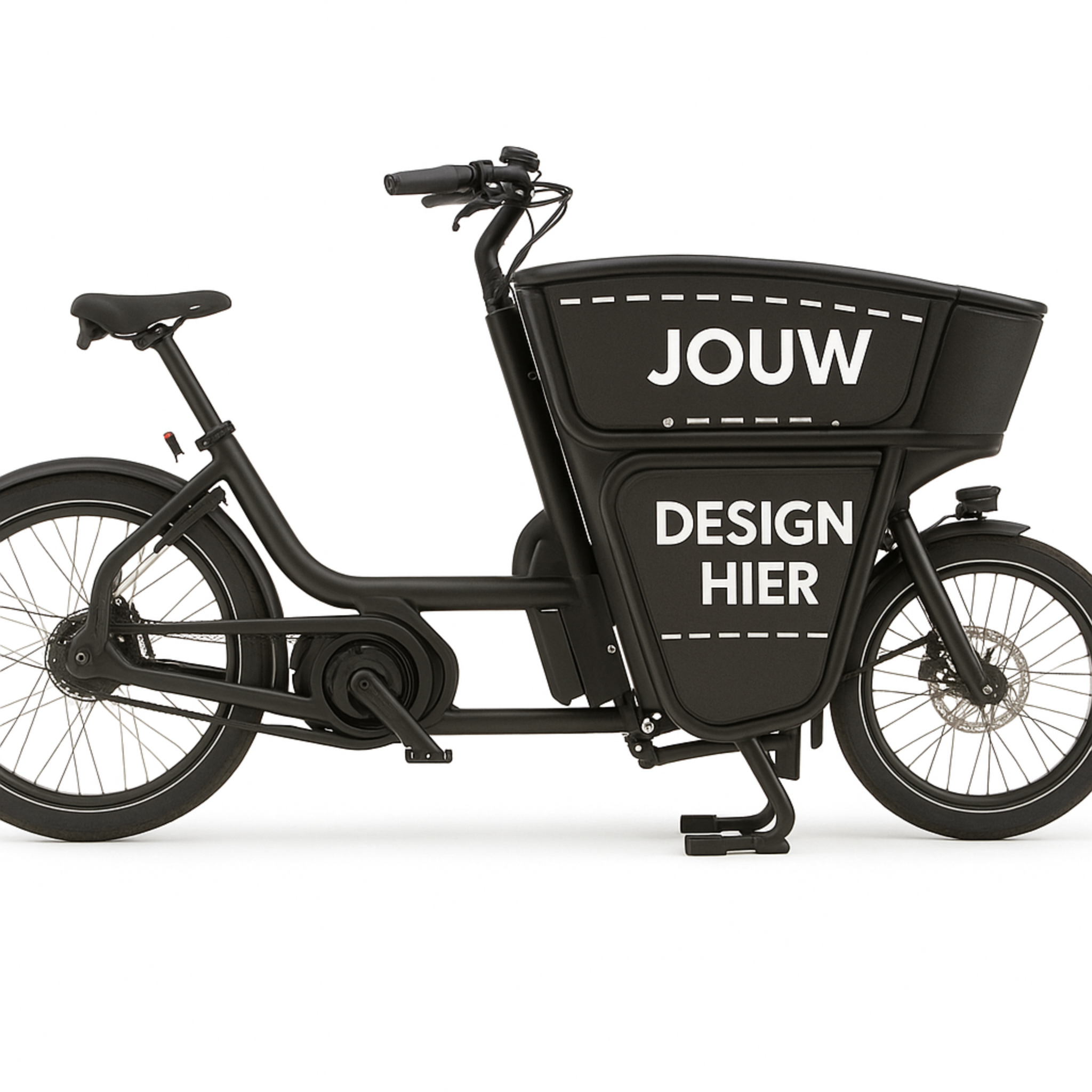 Eigen Ontwerp Bakfiets Sticker voor Urban Arrow Shorty